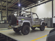 The FJ Company 1985 FJ73 0001841 White - Safari - Restoration